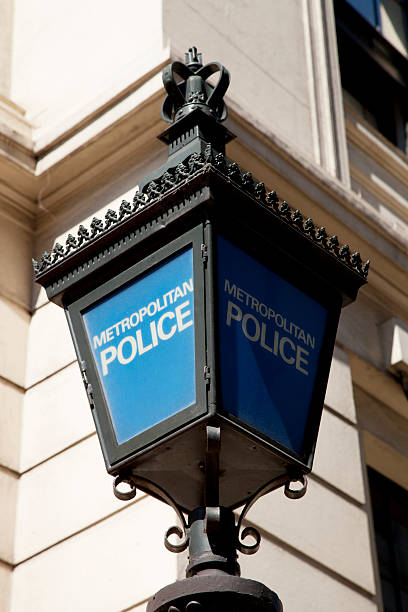 istock London Metropolitan Police sign 454402061