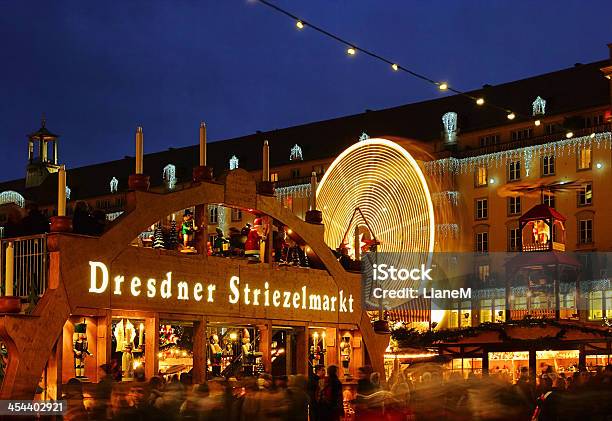 Dresden Christmas Market Stock Photo - Download Image Now - Dresden - Germany, Christmas, Christmas Market