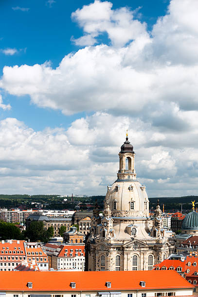 istock Bird view of Frauenkirche 454403195