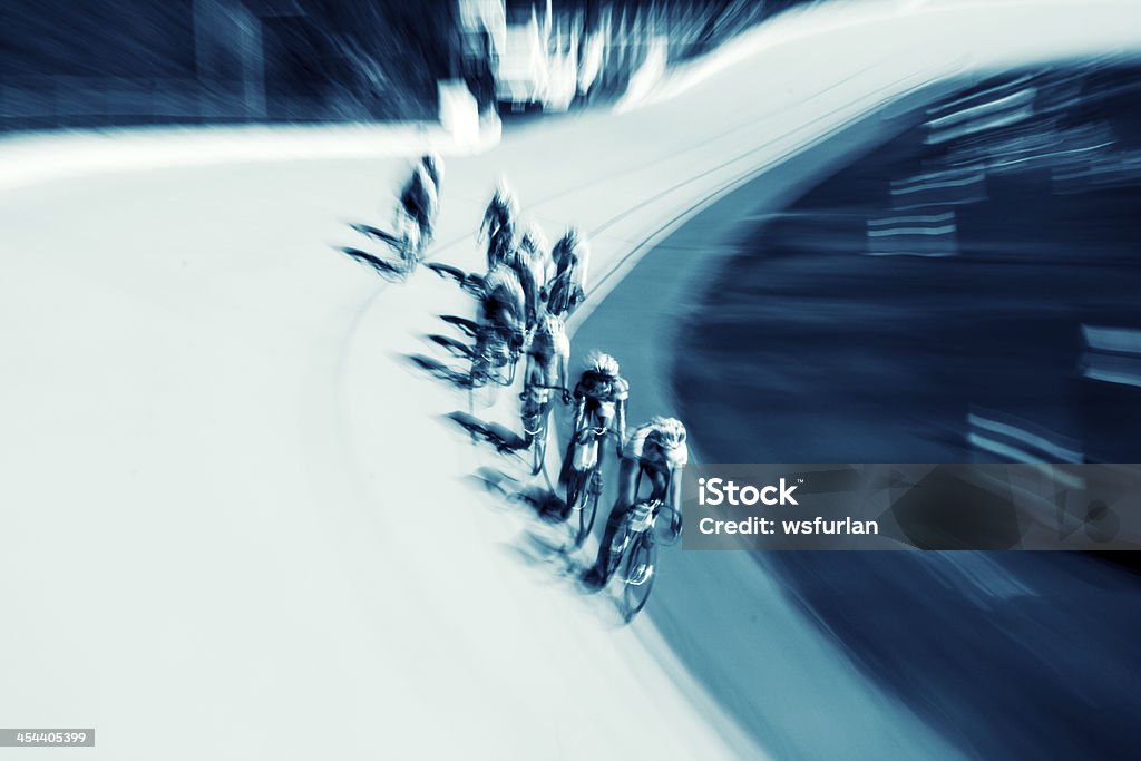 Di ciclismo concorrenza - Foto stock royalty-free di Allenamento