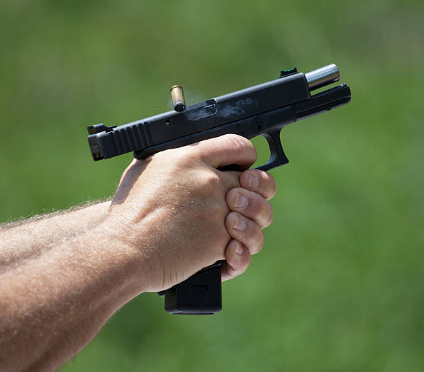 istock Moment of recoil 454406489