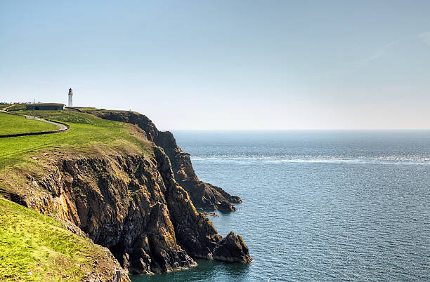 istock Cliffs and sea on the Mull of Galloway 454406647