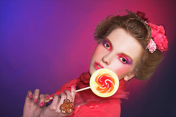 istock Girl with lollipop 454416171