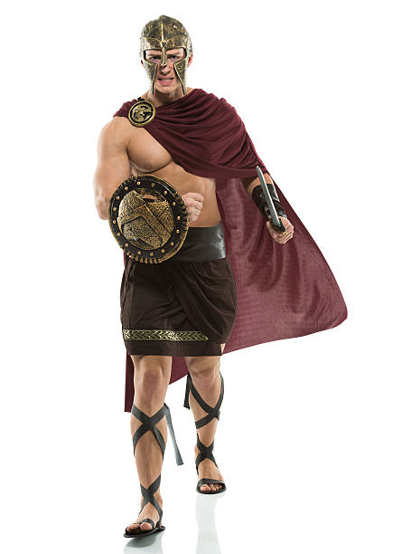 istock Portrait of a sparta warrior 454417335