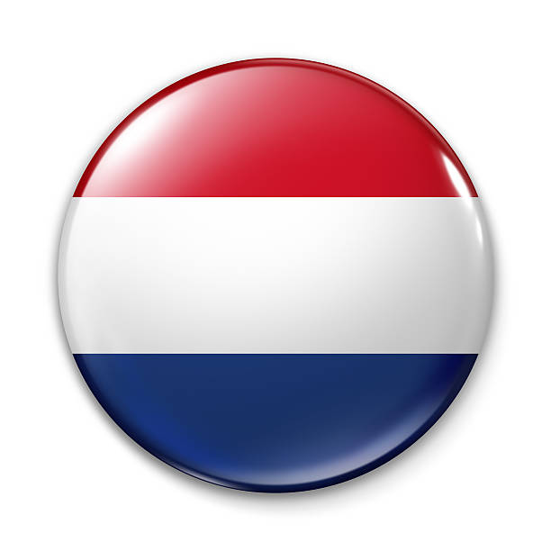 istock Badge - Holland Flag 454434191