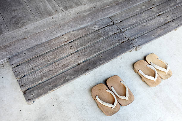 istock Japanese wooden sandals 454858185