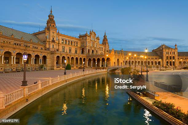 Spanish Steps At Night Stock Photo - Download Image Now - Andalusia, Architecture, Bridge - Built Structure