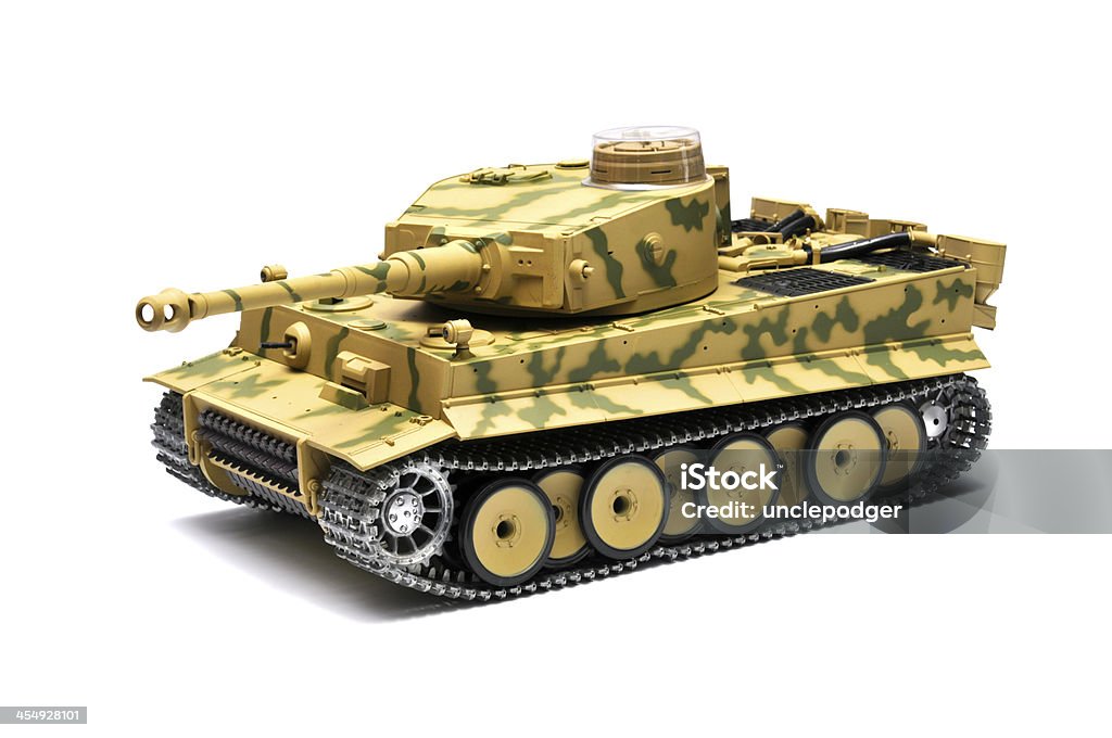 Modelo em escala tanque alemão "Panther" - Foto de stock de Tanque royalty-free