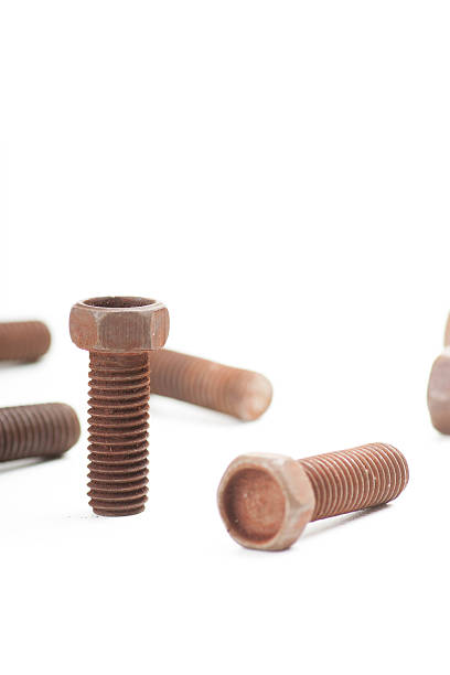 istock the old bolts, isolated on white 454931611