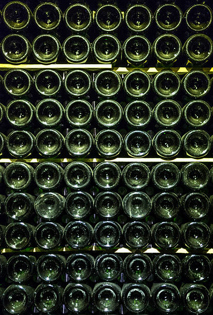 istock bottles cellar  wine alcohol glass old drink storage winery bottle 454932969