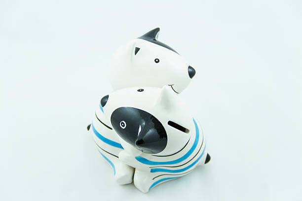 istock Dog piggy bank 454935133