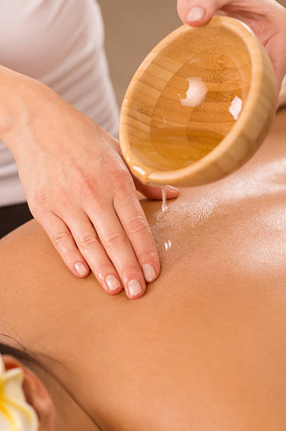 istock Body Massage With Oil 454937411