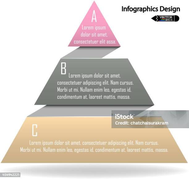 Nowoczesne Infografiki Opcje Transparent - Stockowe grafiki wektorowe i więcej obrazów Piramida - Figura geometryczna - Piramida - Figura geometryczna, Grafika informacyjna, Grafika wektorowa