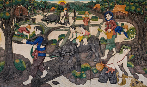 istock Thai culture sculpture 454943989