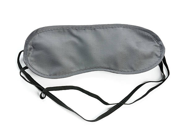 istock grey satin sleep mask isolated on a white background 454945349