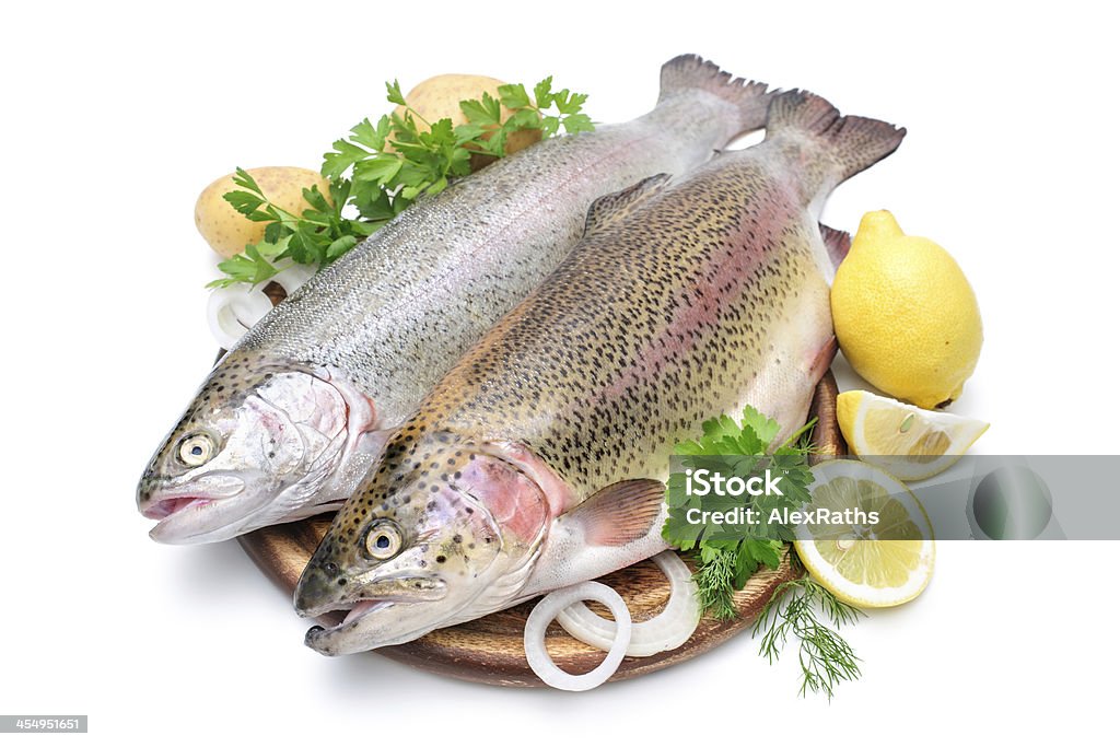 Rainbow trout - Lizenzfrei Abnehmen Stock-Foto