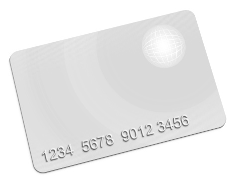Membership Card on white background