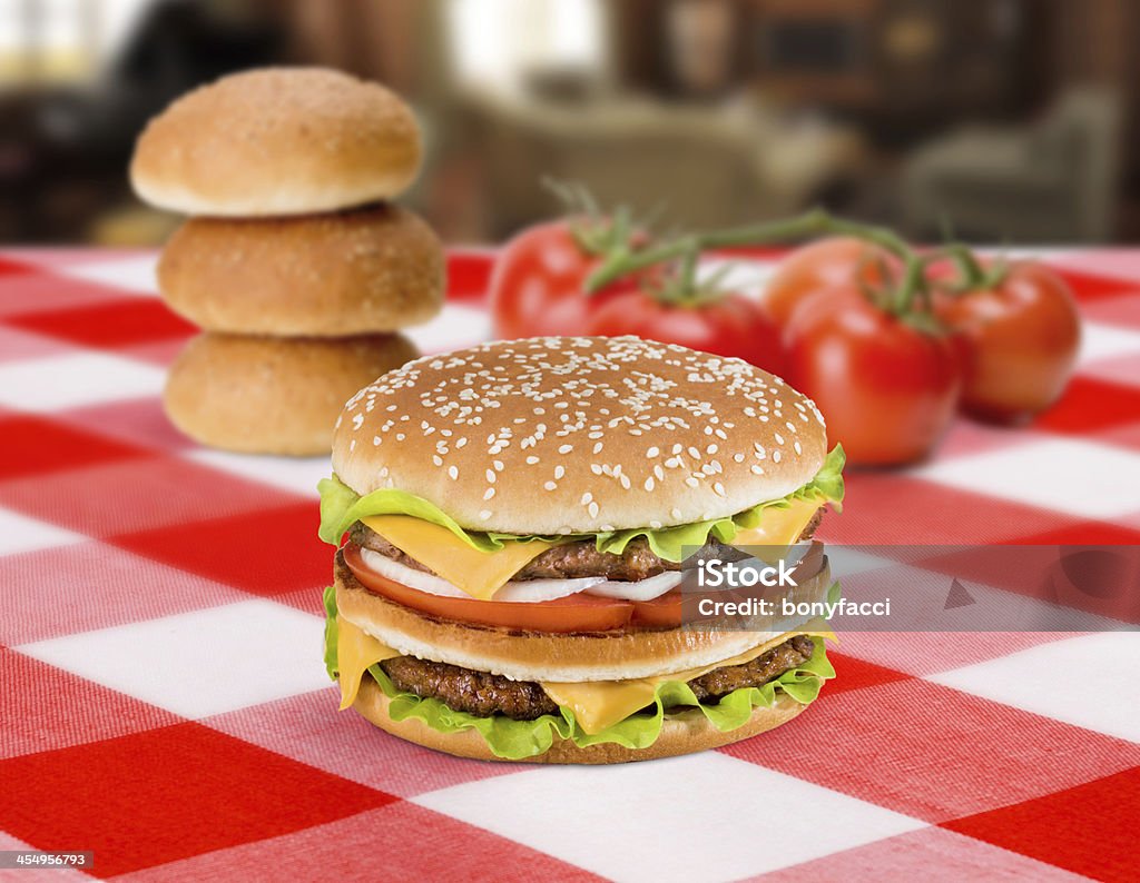 Big hamburguesa - Foto de stock de Alimento libre de derechos