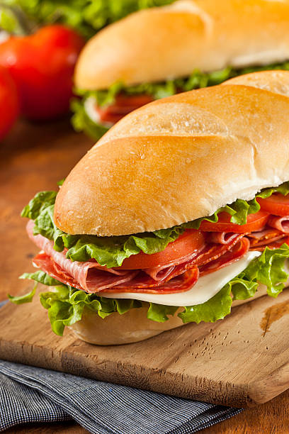 istock Homemade Italian Sub Sandwich 454956815