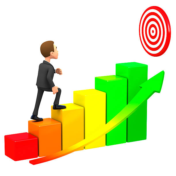 istock businessman goes to the goal 454958405