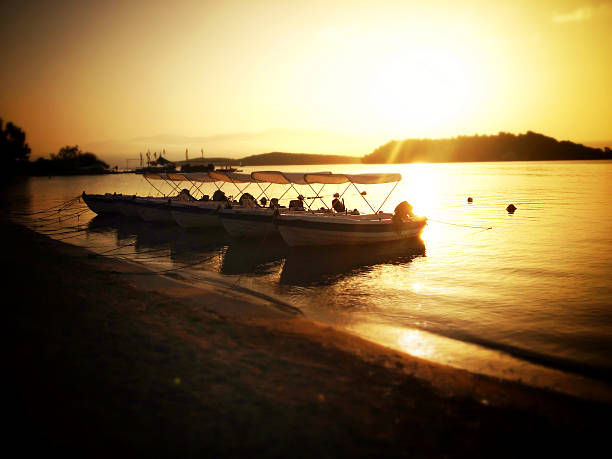 istock Boats at sunrise 454959215