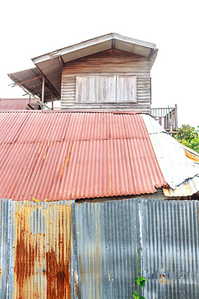 istock Old Wooden house Thai style 454962127