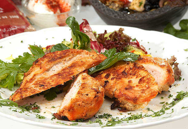 istock Grilled pork sirloin 454968597