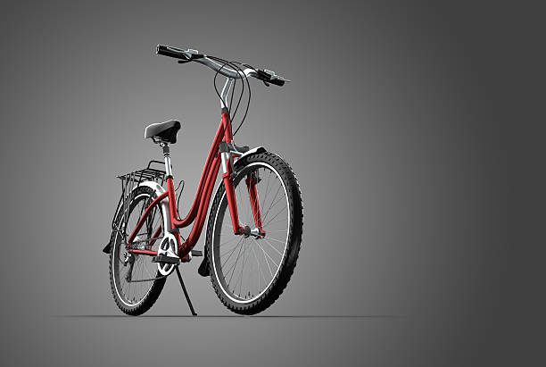istock mountain bike on grey background 454968639