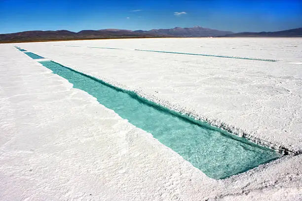 Photo of Salinas Grandes, in Jujuy, Argentina