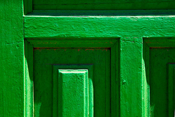 istock lanzarote abstract door wood green spain 454971351