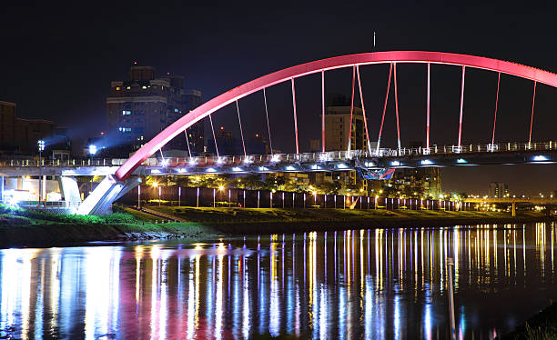 istock night view of the arcuate bridge 454975145