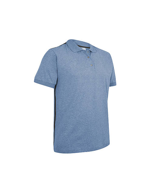 istock Blue t-shirt isolated on white 454975831