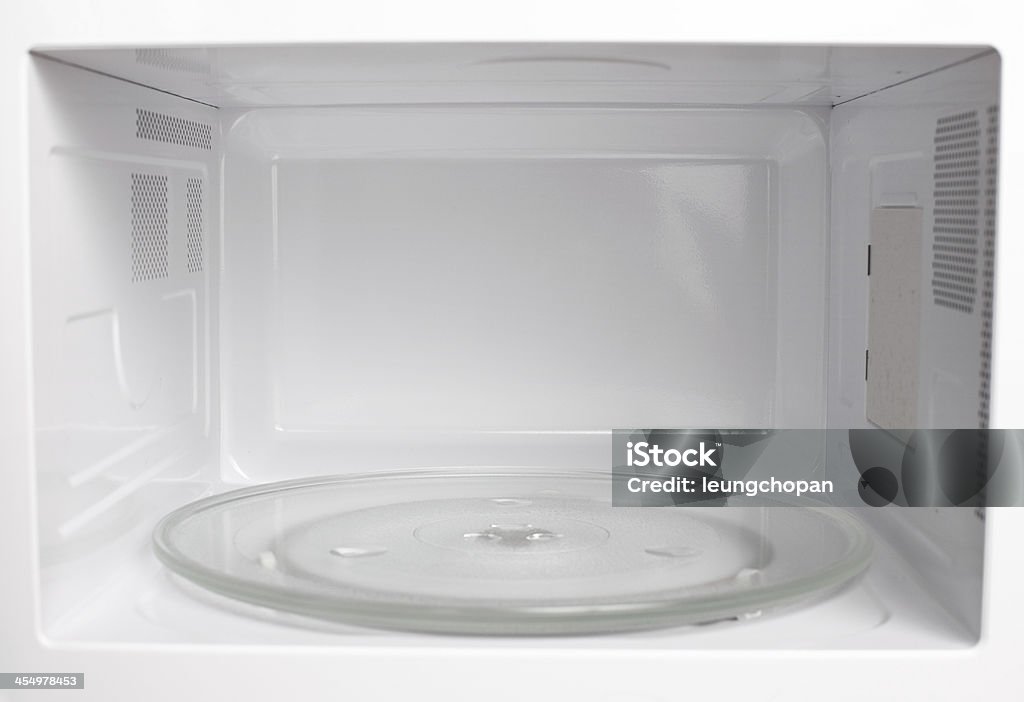 Microwave oven inside view Microwave Stock Photo