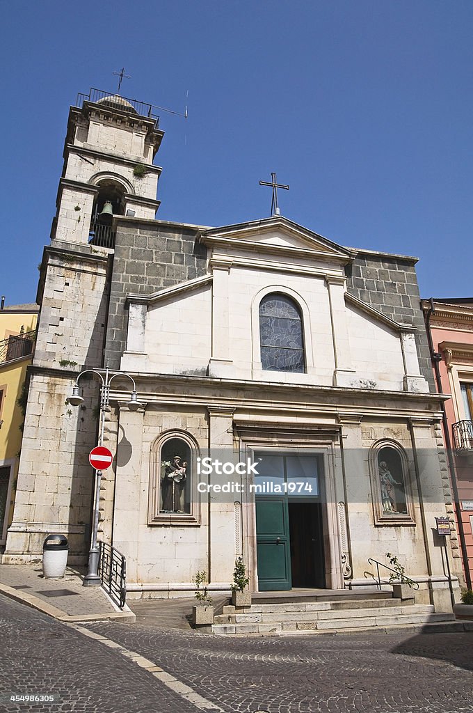 Église St. Carmine.  De Melfi.  Basilicate.  L'Italie. - Photo de Antique libre de droits