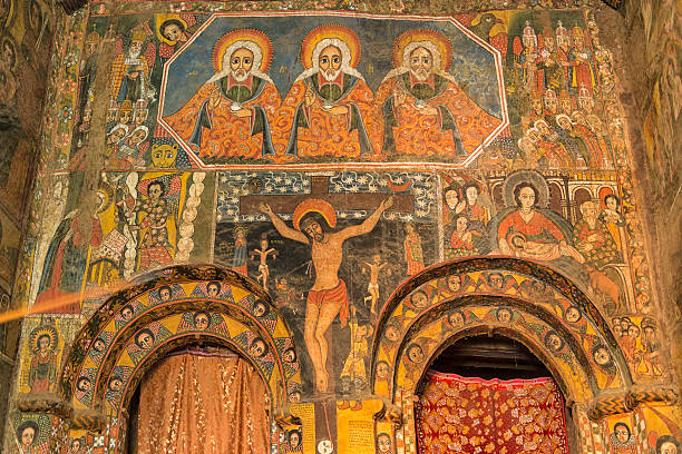 istock Debre Birhan Selassie Church in Gondar 454992875