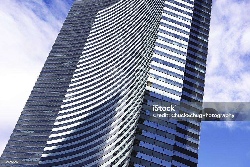 Glass Skyscraper Modern Office Building Facade Modern hotel building abstract.  Las Vegas, Nevada, 2013. Abstract Stock Photo