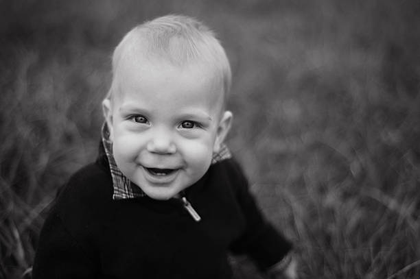 istock Baby Boy Outside in Fall 454994415