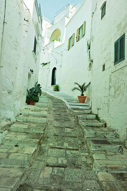 istock White Street at Ostuni, Italy III 454997759