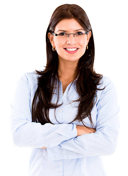 istock Happy business woman 454999339