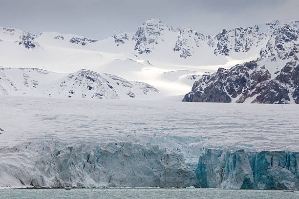 istock glacier scenery in Arctic Svalbard 454999503