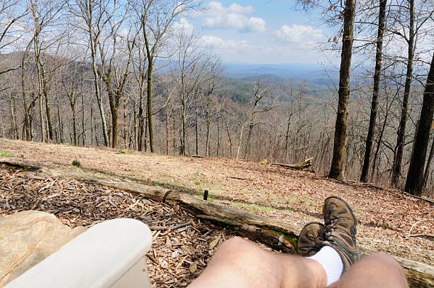 istock Enjoying the scenic mountain view 455002191