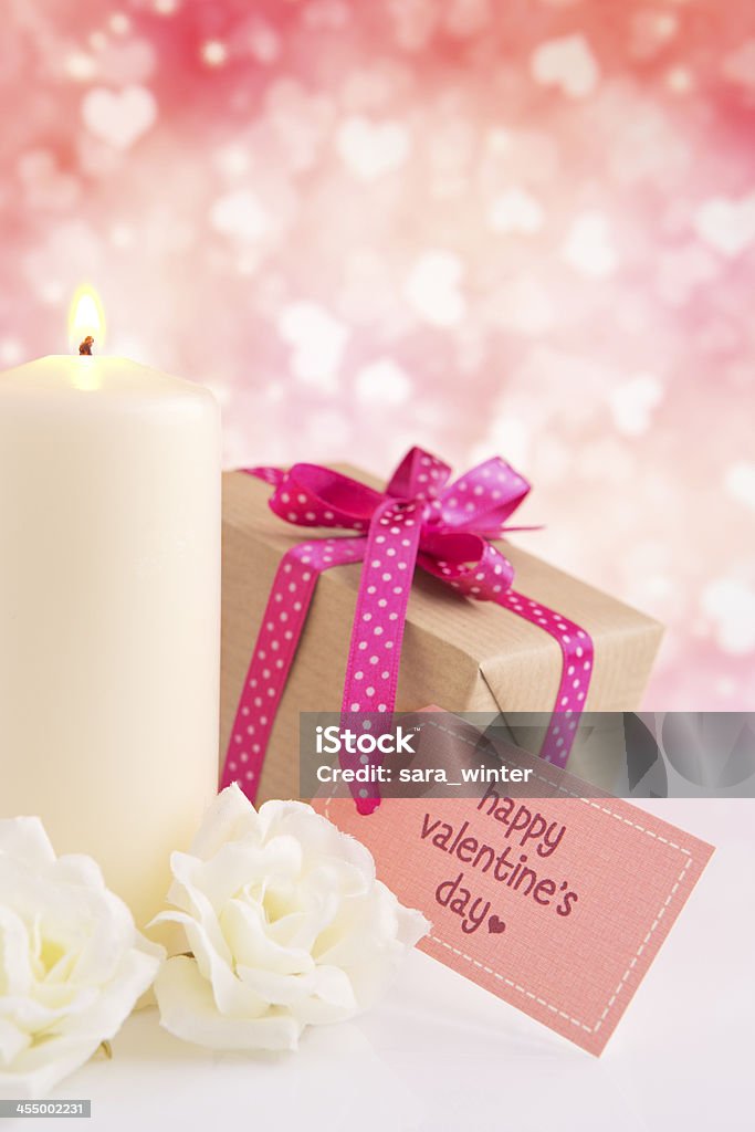 Oferta e dos Namorados rosas com um brilhante glittering fundo - Royalty-free Alto-Contraste Foto de stock