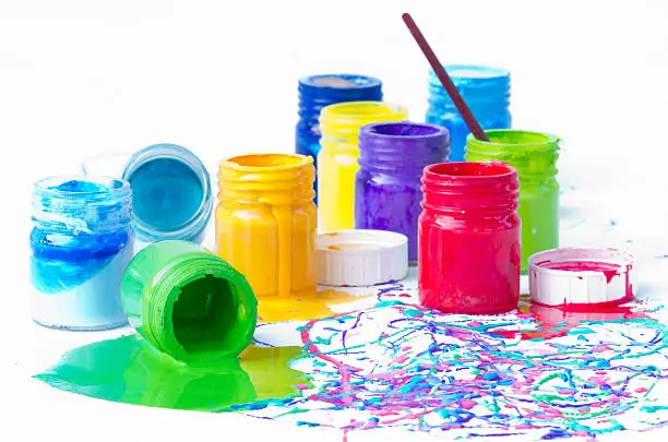 Photo of Paint bottles