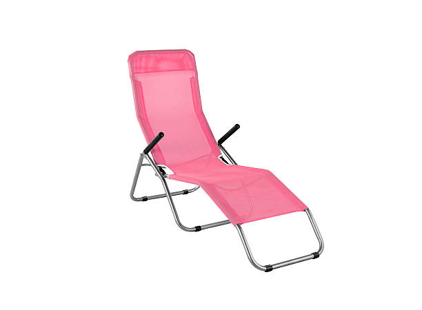 istock lounge beach chair isolated 455025841