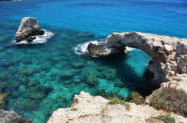 istock Rock arch. Ayia Napa, Cyprus 455044775