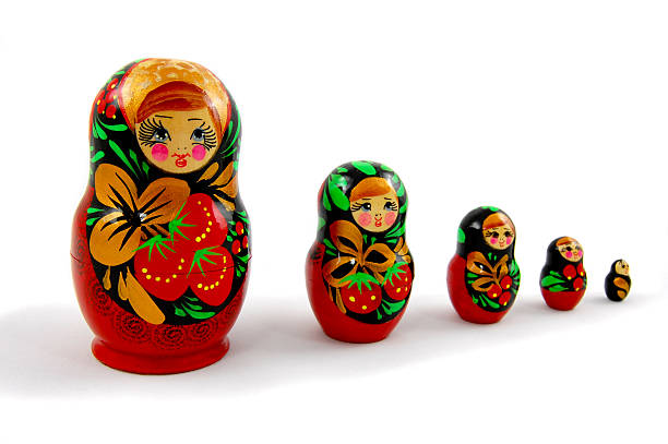 istock Set of russian dolls 455045049