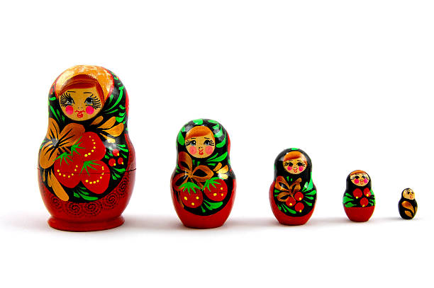 istock Set of russian dolls 455045295