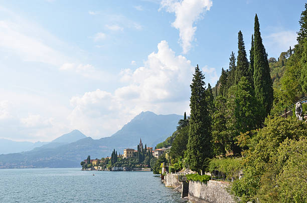 istock View to the lake Como from villa Monastero. Italy 455055095