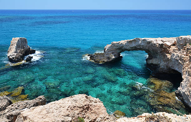 istock Rock arch. Ayia Napa, Cyprus 455058257