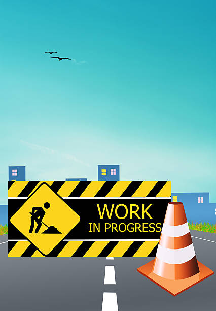Work In Progress Banner 50+ Safety Banners For Construction Site Pictures Stock Illustrations ...